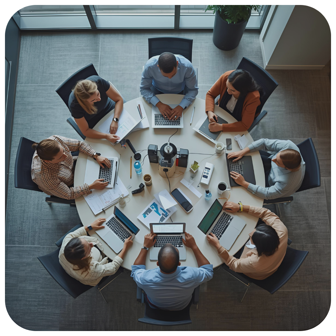 Collaboration at a table