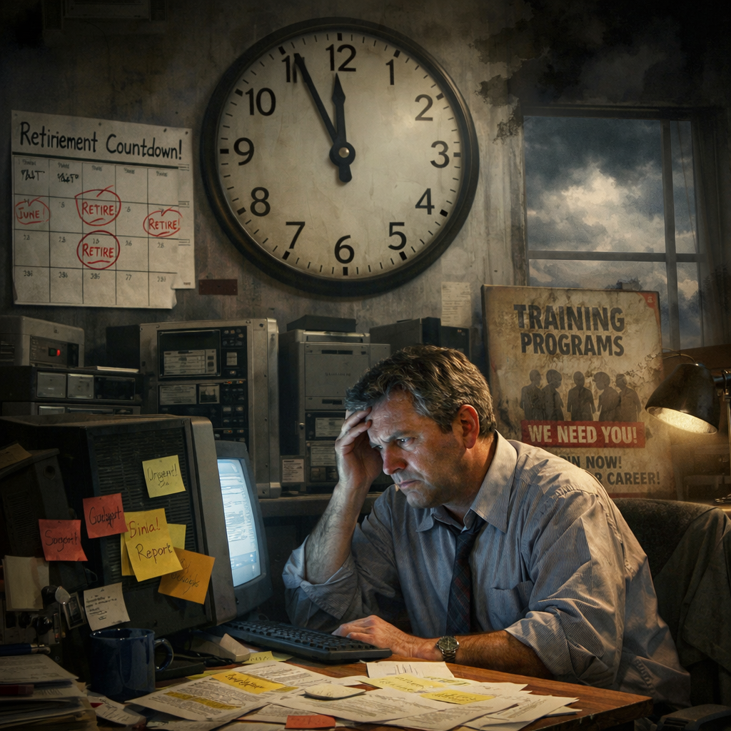 Talent Time Bomb as Expertise Leaves the Building